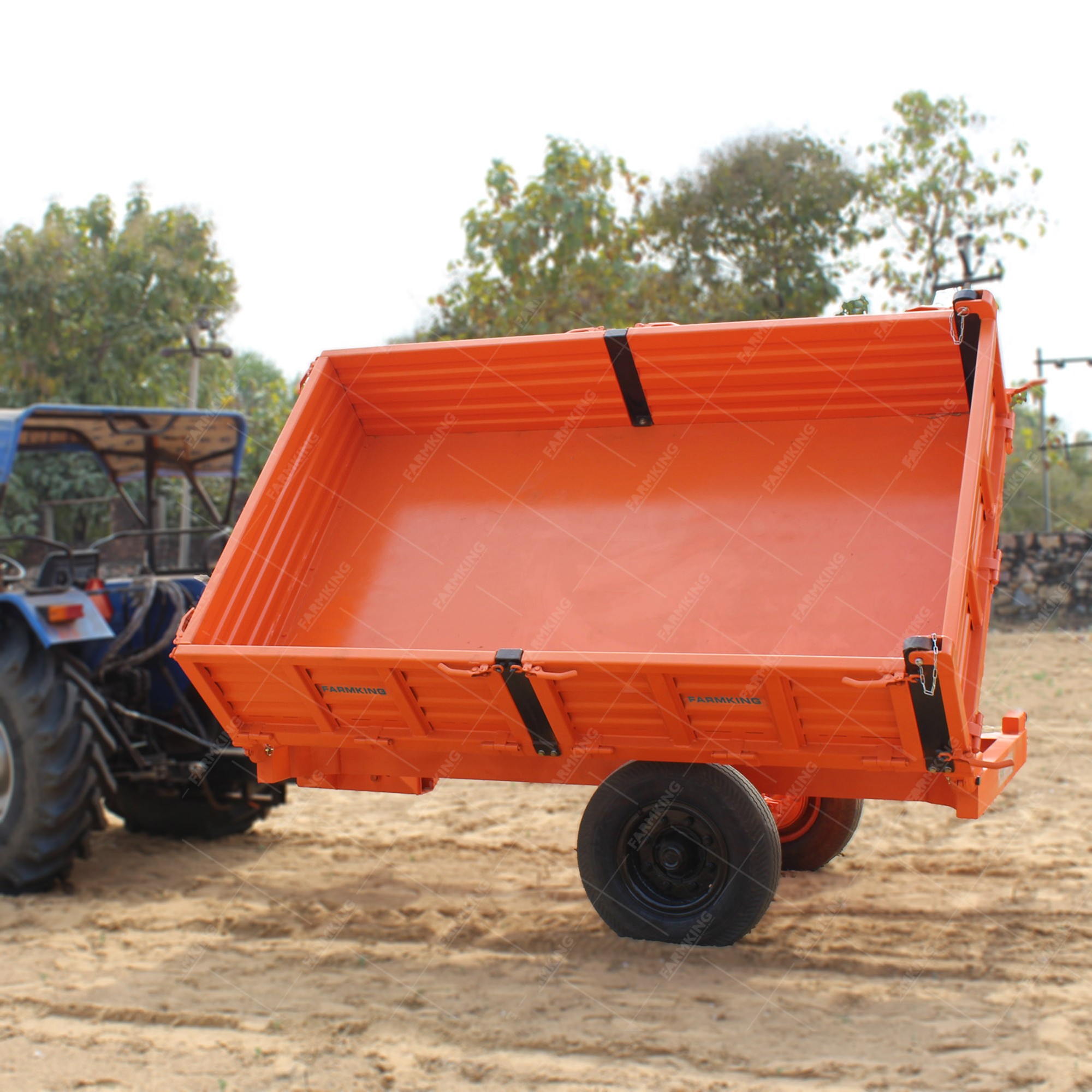 3 Way Tipping Trailer Manufacturer in India , Exporter of Tipping Trailer 